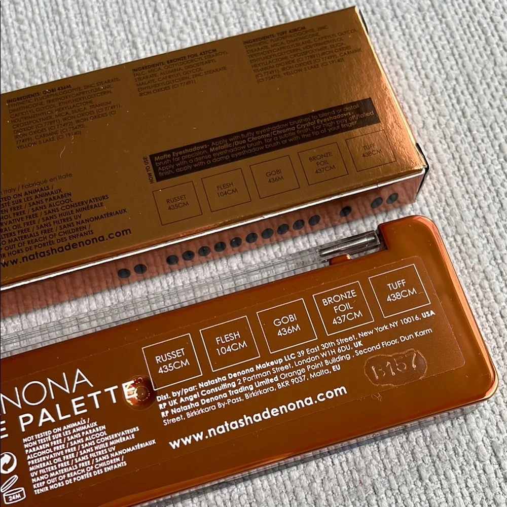Natasha Denona mini bronze 5 Eyeshadow Palette